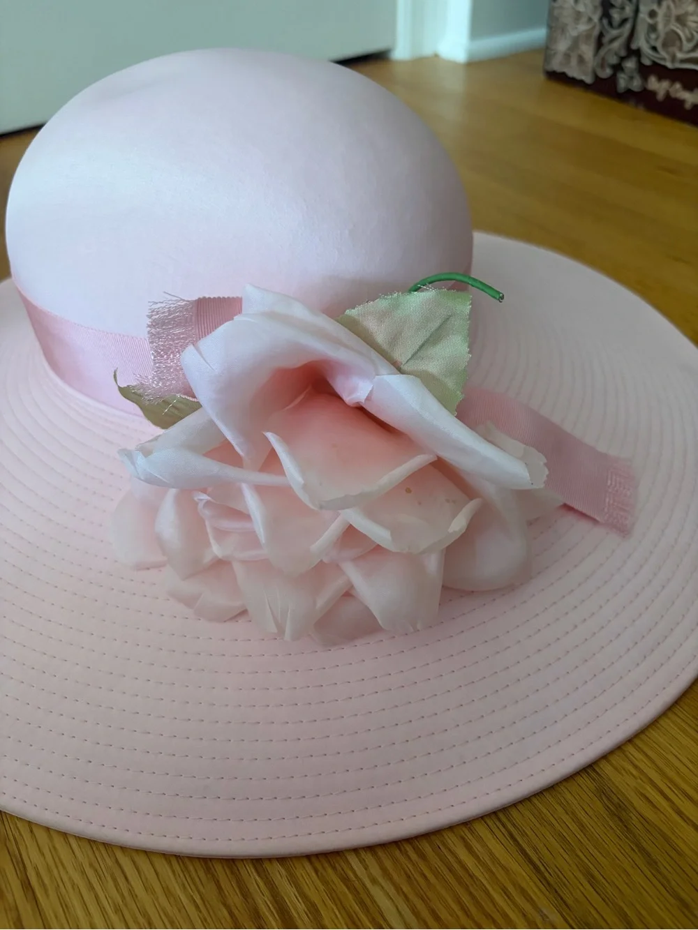 Harrods Knightsbridge  Wide-Brim Floral Women’s Sun Hat